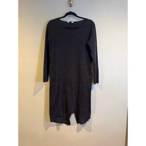 Moth - Anthropologie Knit Midi Dress Tunic with Pockets – Navy – Size XS